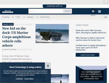 Tablet Screenshot of naval-technology.com